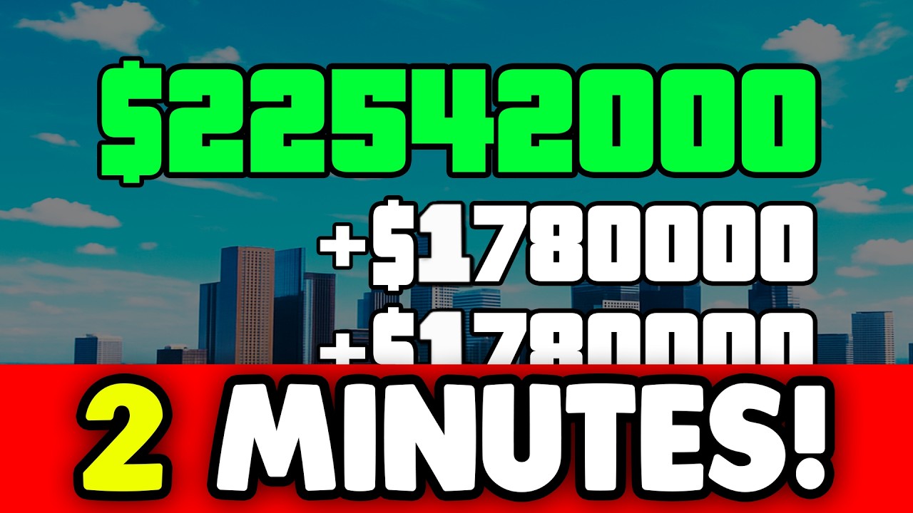 Easy GTA 5 MONEY GLITCH (Only 2 Minutes!)