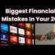 Biggest Financial Mistakes in Your 20s (Tier List)