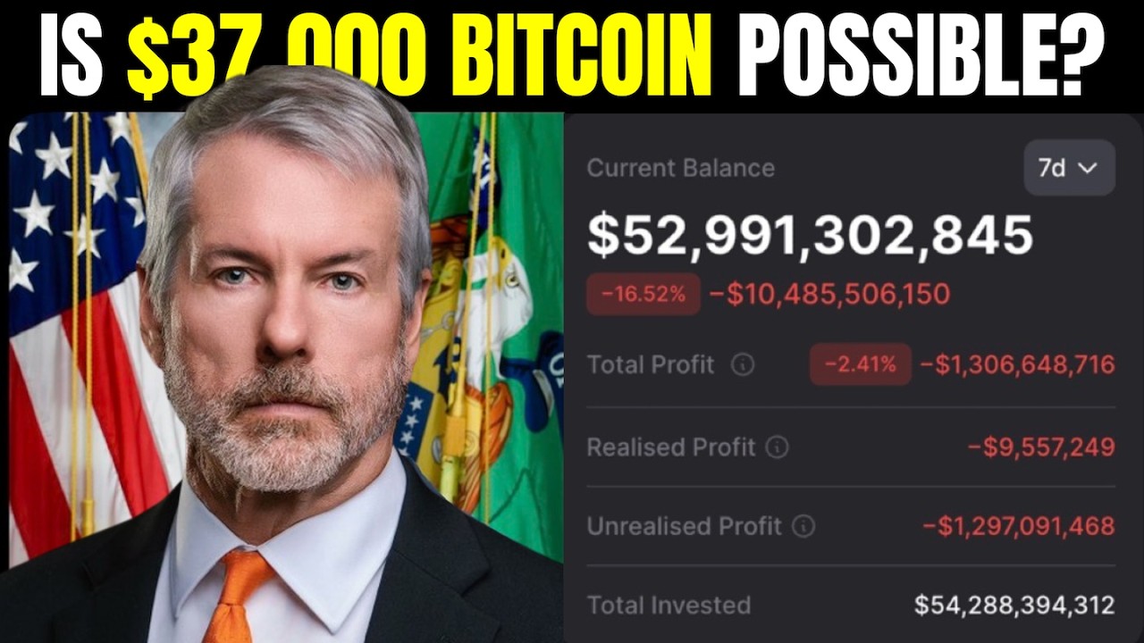 WARNING: BITCOIN SAYS $37,000 COMING SOON?