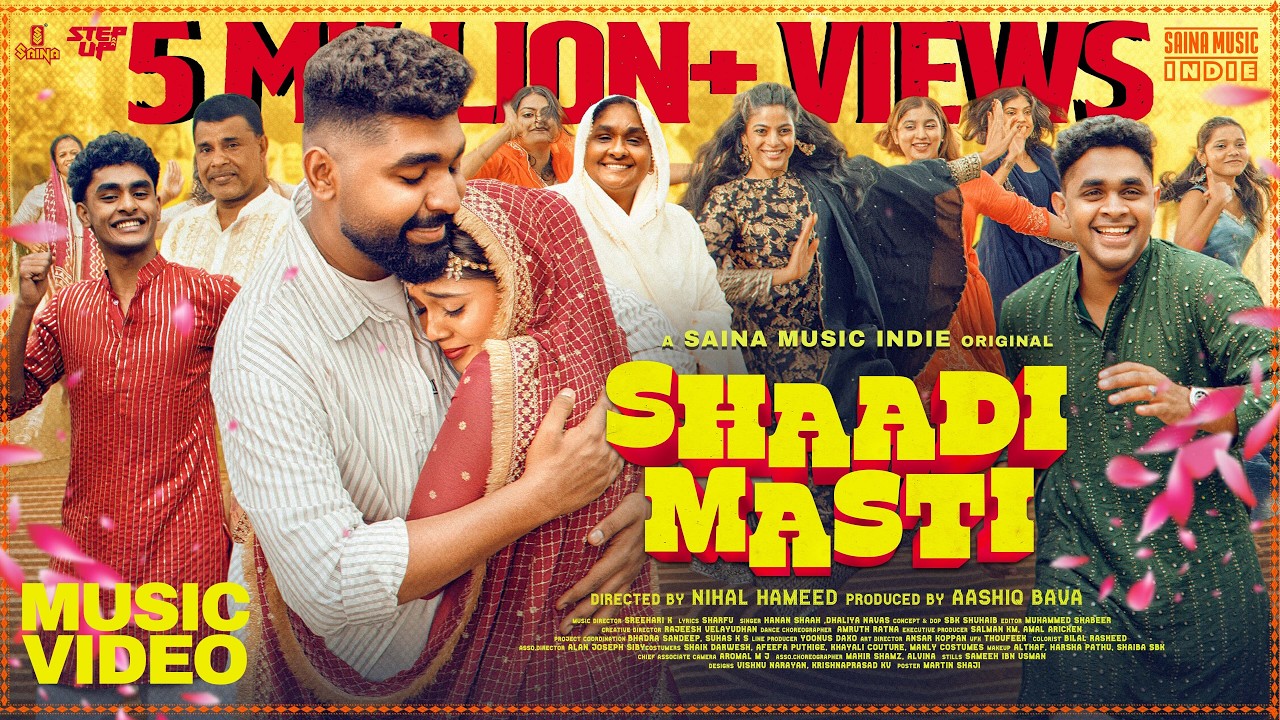 Shaadi Masti l Sreehari K | Hanan Shaah | Official Music Video l Saina Music Indie