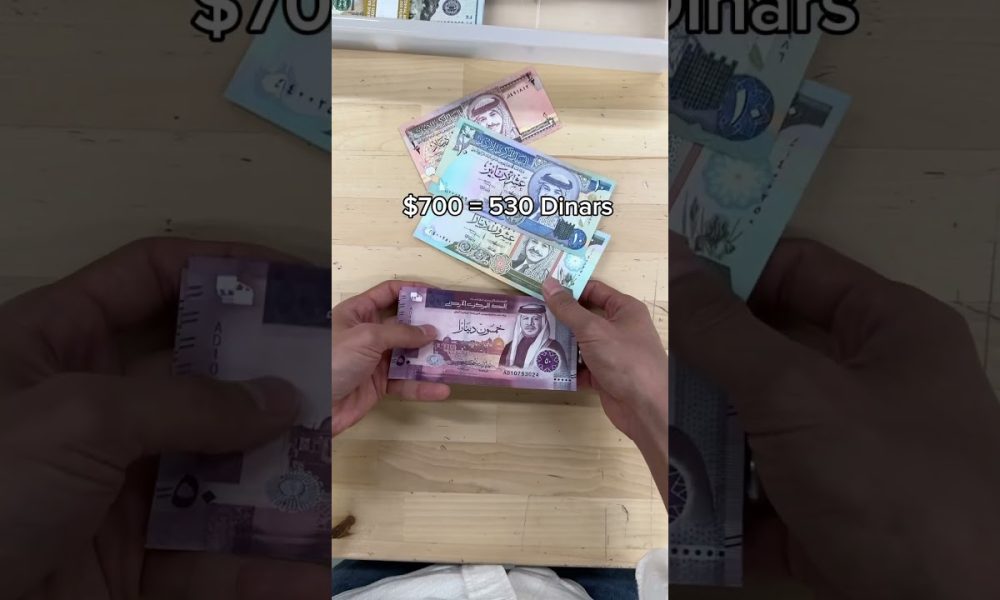 Jordanian Dinar is a strong currency #banknote #banknotescollector #currency