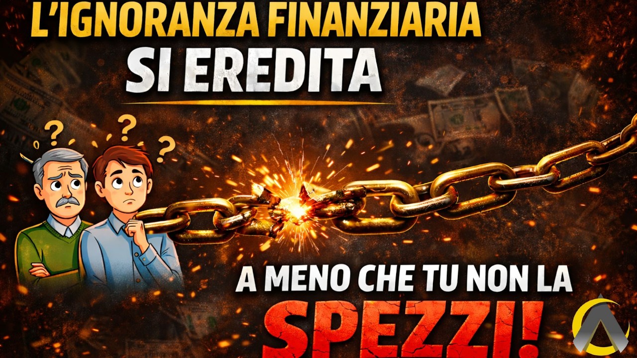 L’ignoranza finanziaria si eredita.,, ameno che tu non la spezzi !