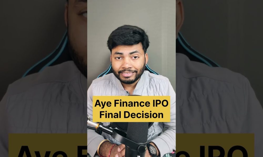 Aye Finance IPO Final Decision