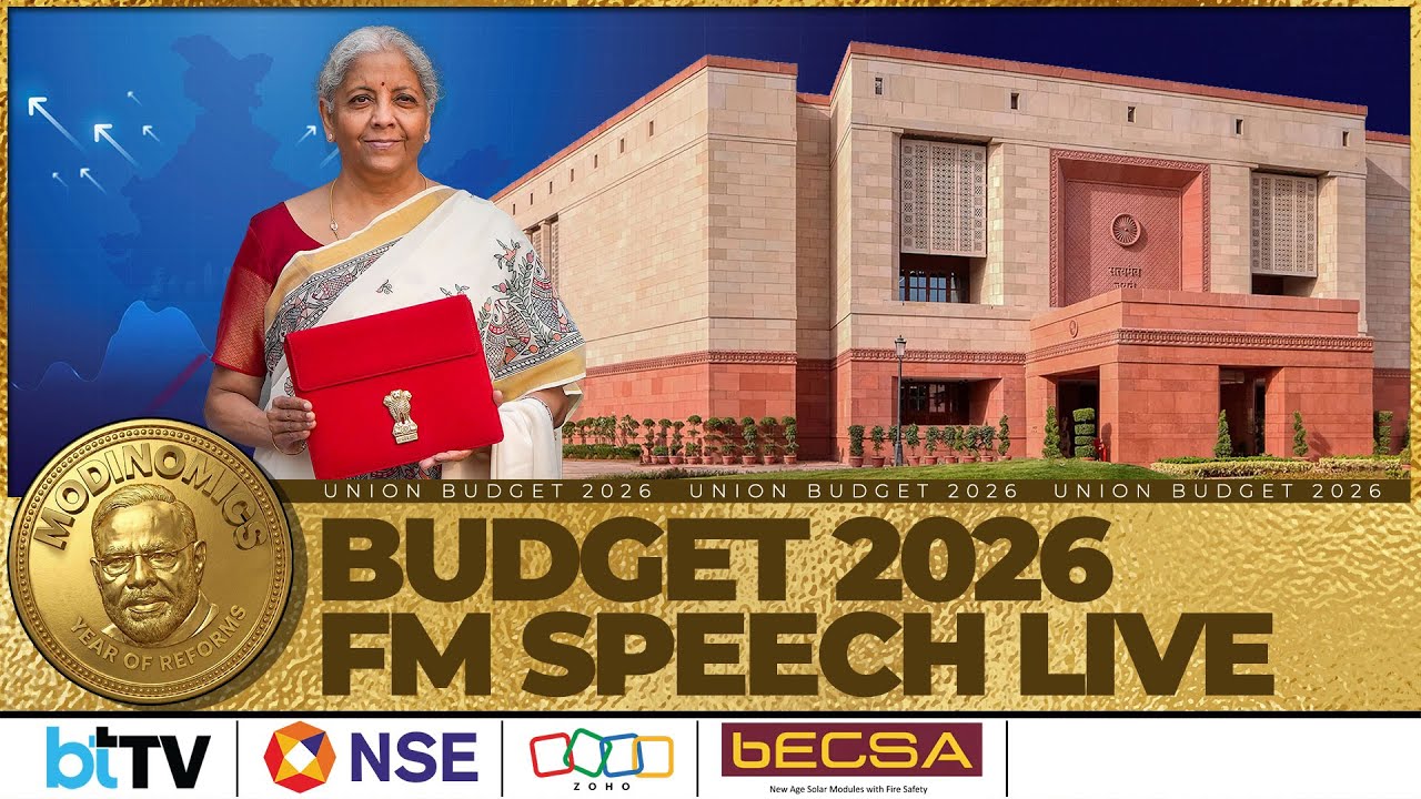 LIVE: Finance Minister Nirmala Sitharaman's Budget Speech | #Modinomics | Markets & Economy
