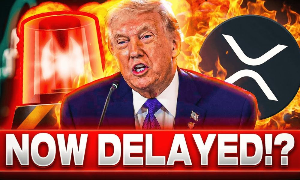MAJOR XRP ALERT! THE WHITE HOUSE & BANKS JUST DELAYED IT (SERIOUS ISSUE!)
