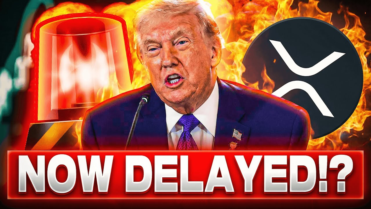 MAJOR XRP ALERT! THE WHITE HOUSE & BANKS JUST DELAYED IT (SERIOUS ISSUE!)