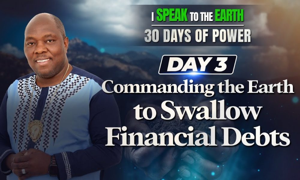 Day 3 | Command The Earth to Swallow Financial Debts | I Speak to the Earth 30 Days of Power