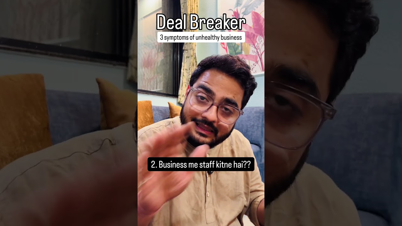 3 ways to identify unhealthy business - Without knowing financial conditions. #shorts