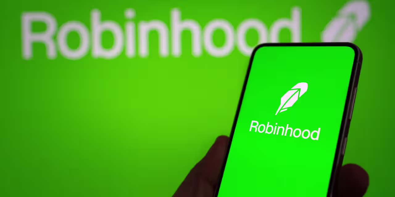 Robinhood Stock Is Falling Again. Crypto Weakness Likely Is to Blame.