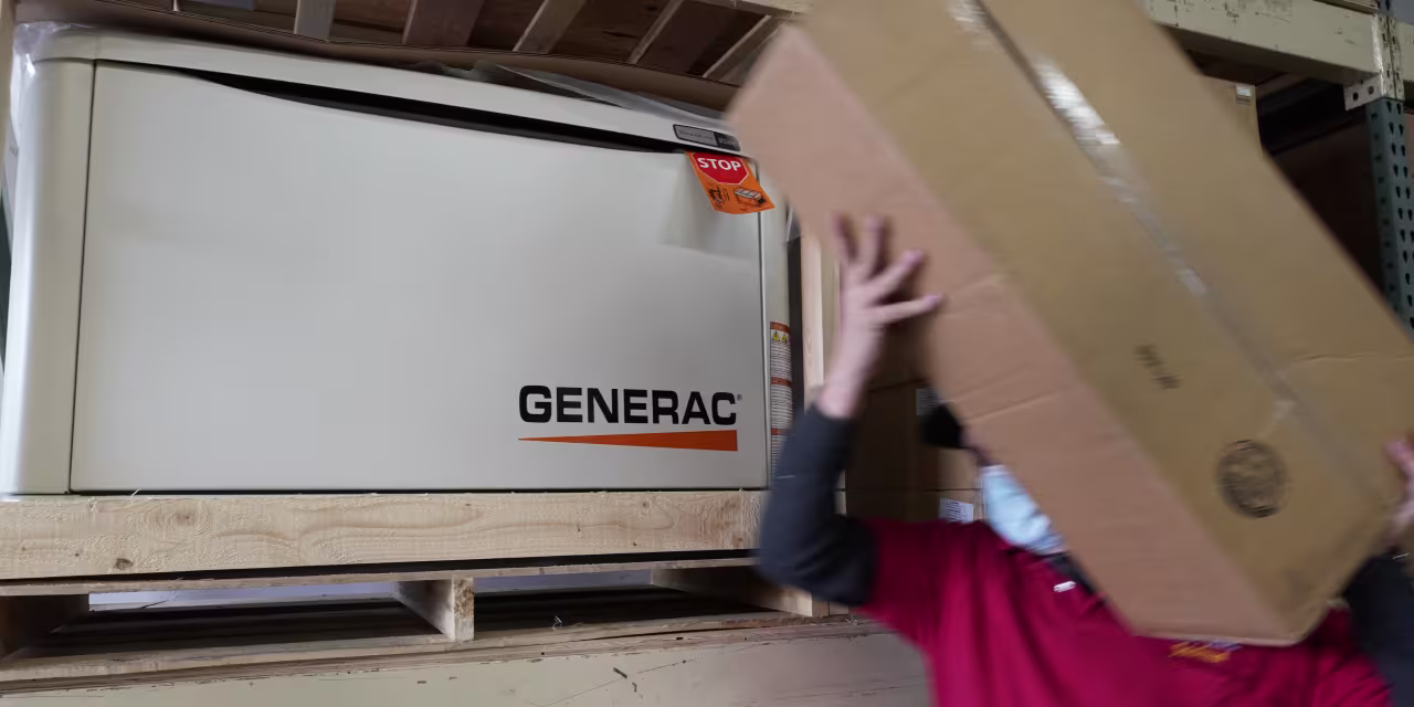 Generac Missed Earnings Estimates. A Better Outlook Is Boosting the Stock.