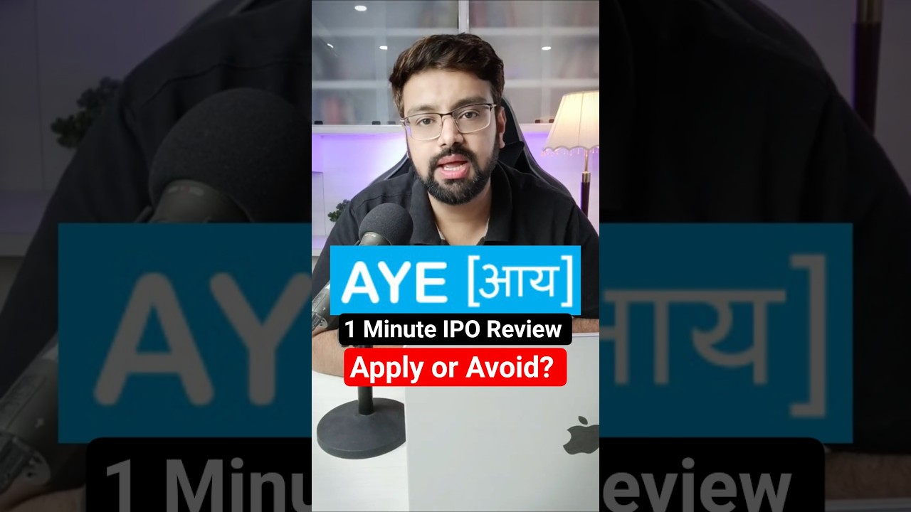 Aye Finance IPO Review | APPLY or AVOID? | Aye Finance IPO GMP, Date & Details #ipo