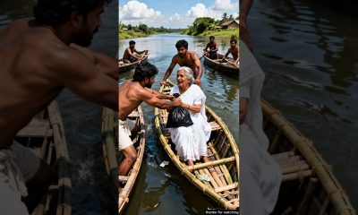 Grandma gathered a bag full of money #ai #money #boat #robbery