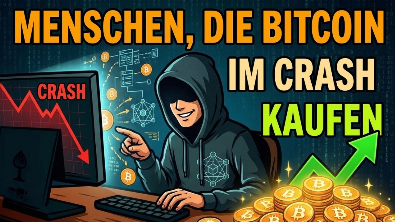 Die Psychologie von Menschen, die Bitcoin im Crash kaufen