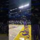 LEBRON JAMES HYPED BEFORE TONIGHTS GAME VS MAVERICKS AT CRYPTO.COM ARENA  #nba