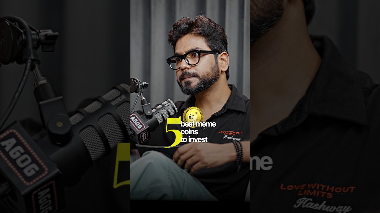 Jeet Shah: Top 5 meme coins to invest in now! #agogshow #jeetshah #memecoin #cryptocurrency