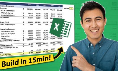 Build a Dynamic Financial Model in Just 15 Minutes