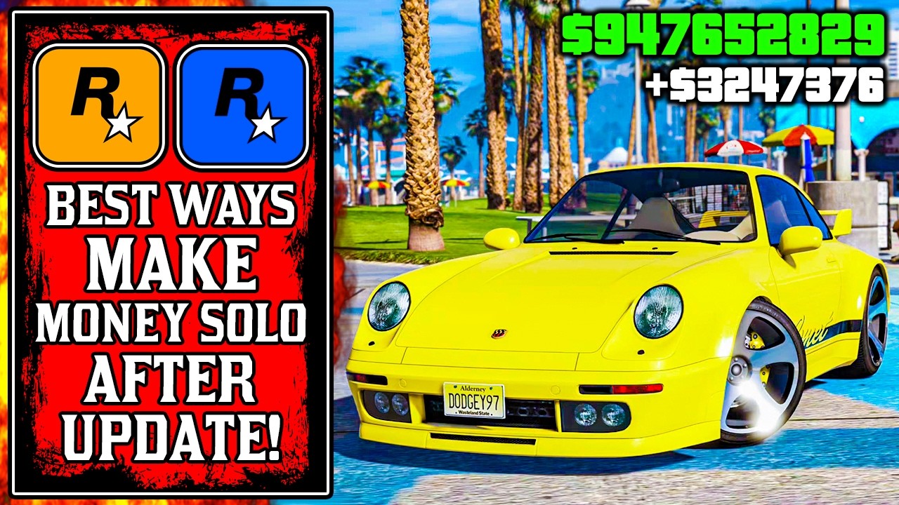 THIS PRINTS MONEY! The BEST WAYS To Make Millions SOLO After UPDATE in GTA Online (GTA5 Fast Money)