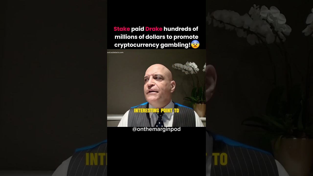 Stake paid Drake hundreds of millions of dollars to promote cryptocurrency gambling!