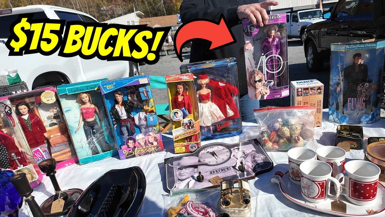 Can $15 at the Flea Market REALLY Make Money?