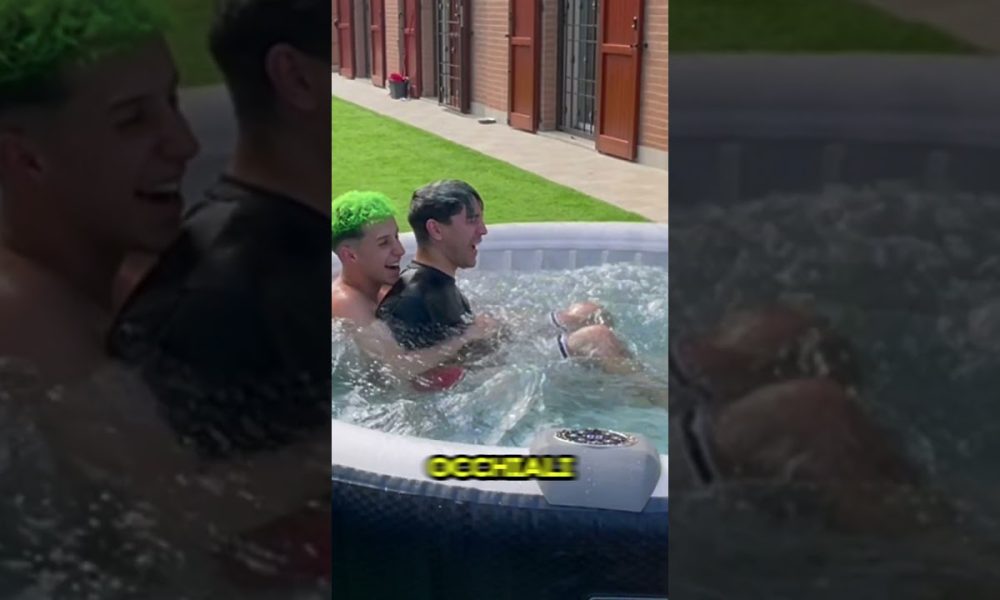 TEKNOYD BUTTATO IN PISCINA  #money #streamhouse #teknoyd #mon3y