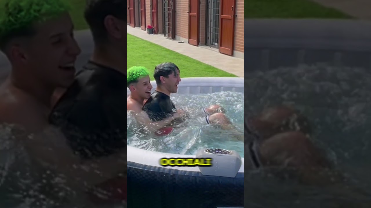 TEKNOYD BUTTATO IN PISCINA  #money #streamhouse #teknoyd #mon3y