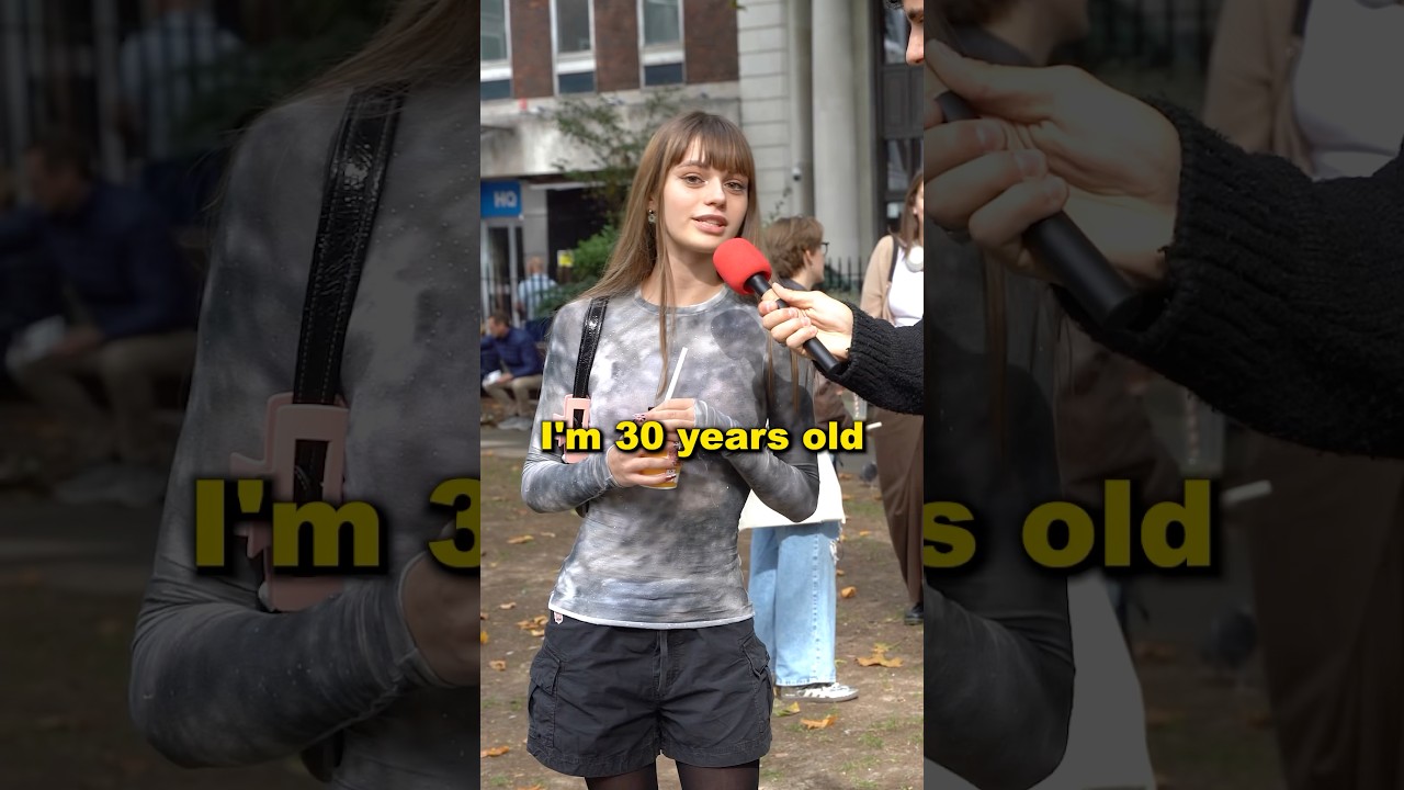 She’s 30 and has a lot of money #savings #streetinterview #viralvideo