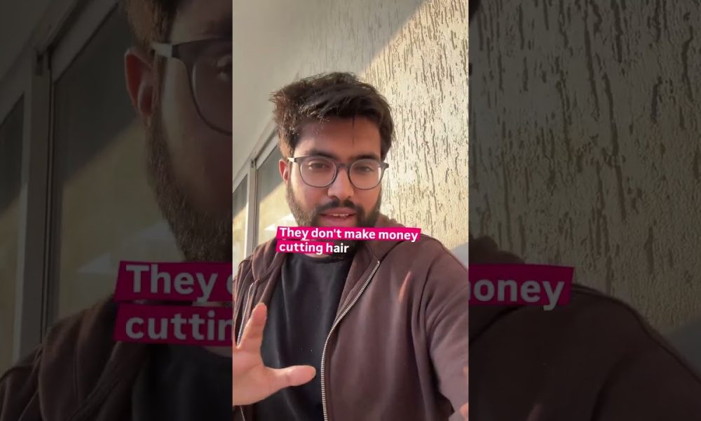 Geetanjali doesn’t make real money from your haircut