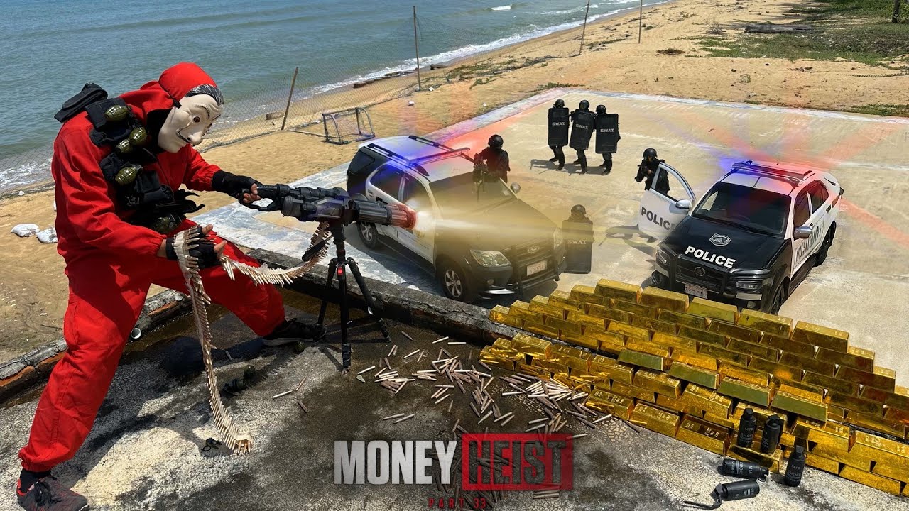 PARKOUR VS MONEY HEIST 33!