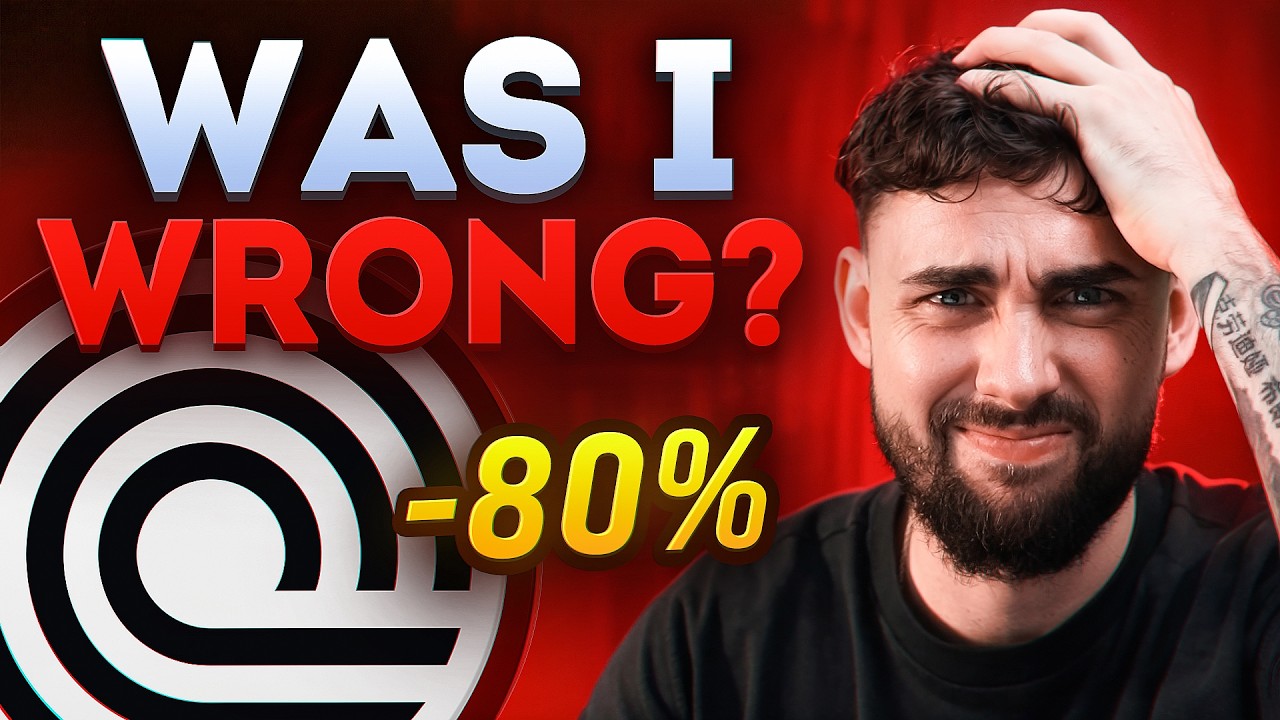 I'm Down 80% on My BIGGEST Crypto Bet... Here's the Ugly Truth