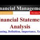 Financial Statement Analysis in hindi, financial management,