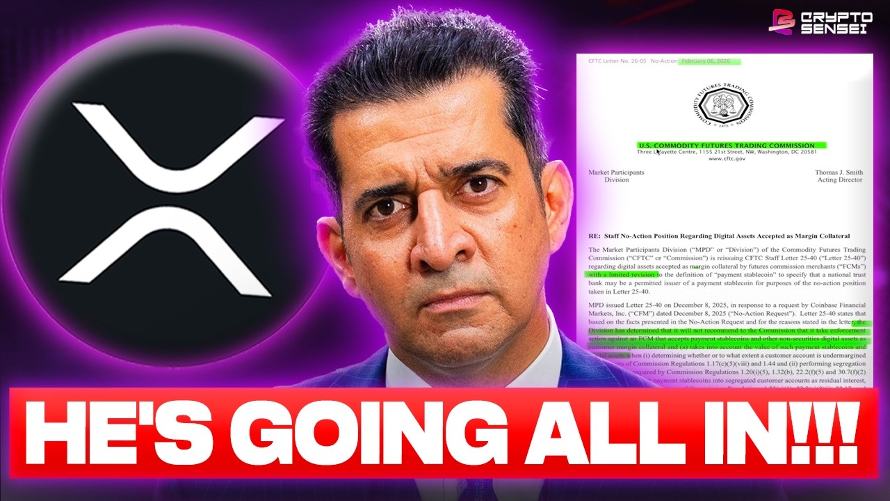 PATRICK BET-DAVID PREDICTS $100 XRP?!?! (Major Bombshell)