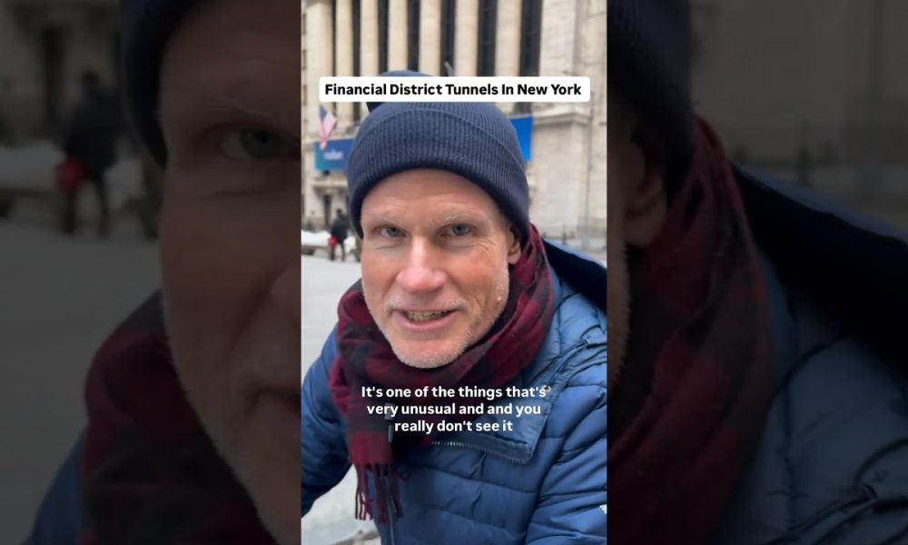 Tunnels in New York’s Financial District