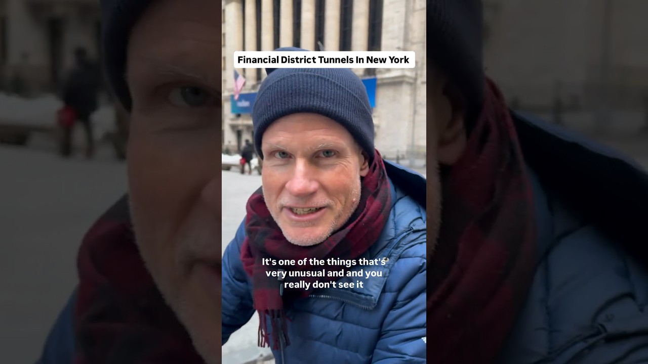 Tunnels in New York’s Financial District