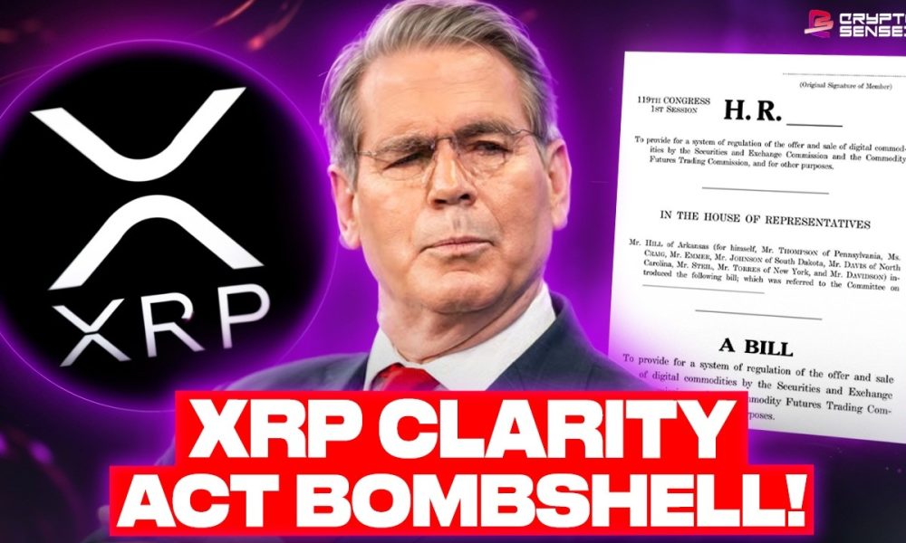 XRP CLARITY ACT BOMBSHELL! *IT'S DONE* ?!?