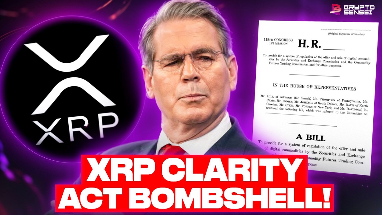 XRP CLARITY ACT BOMBSHELL! *IT'S DONE* ?!?