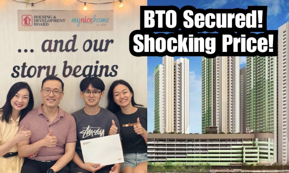Shocking Price of BTO & Financial Plans of Kate Loo (My daughter)! She got her BTO!