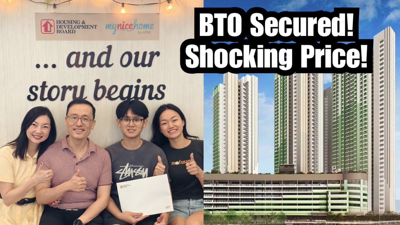 Shocking Price of BTO & Financial Plans of Kate Loo (My daughter)! She got her BTO!