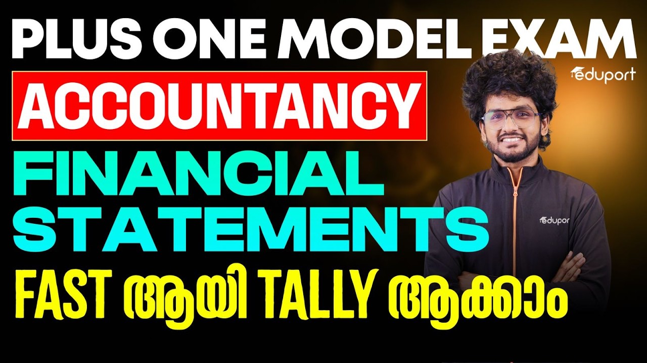 Plus One  Accountancy | Easy Trick for Financial Statements | Eduport Plus One