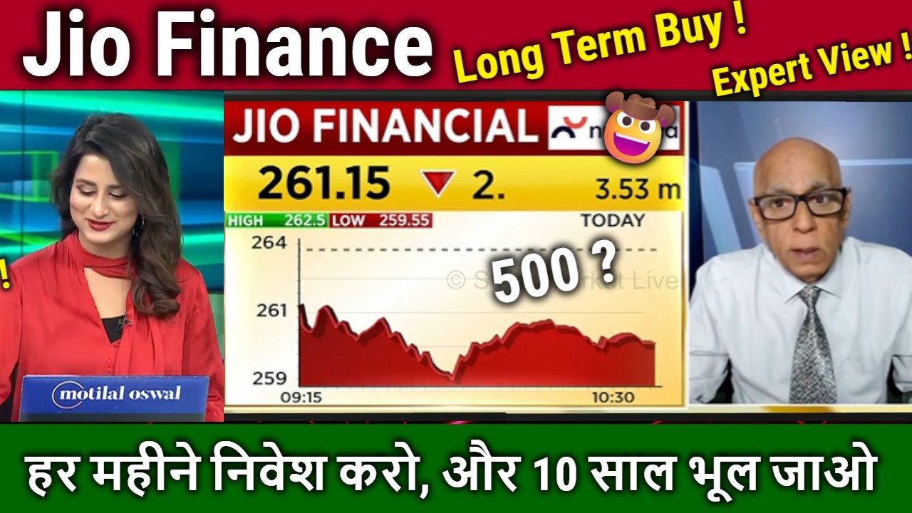 Jio Finance share Analysis Prakash Gaba/Buy? jio financial services latest news,longterm target 2030