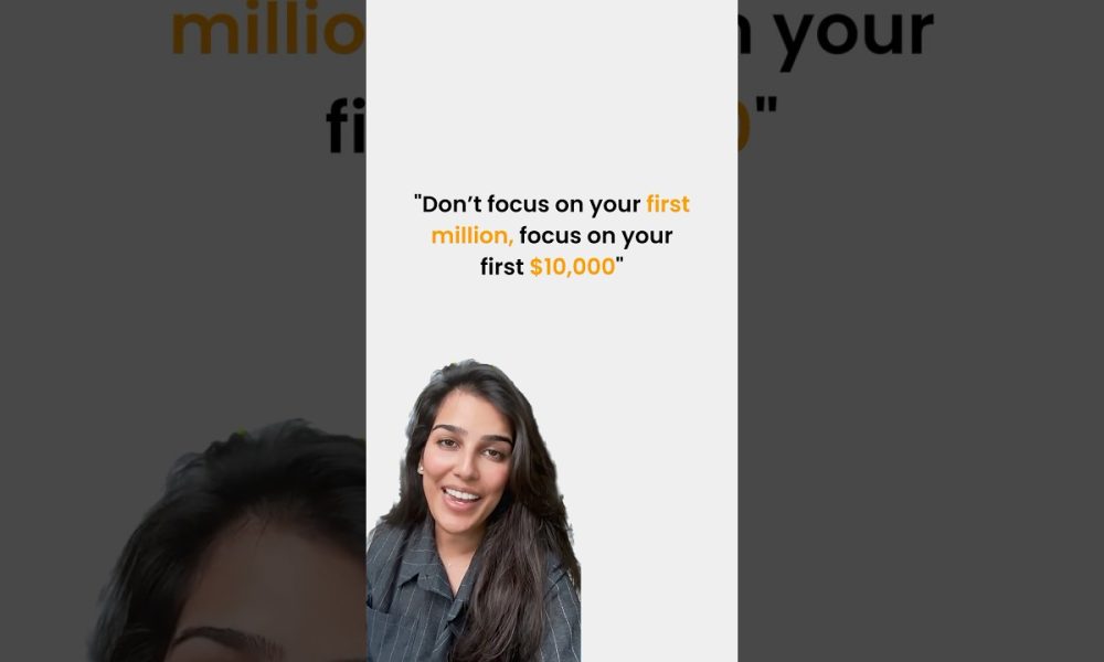 Why net worth skyrockets after $10k #moneytips