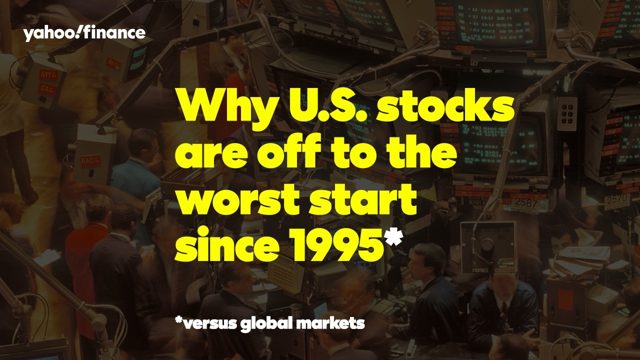 Why U.S. stocks are off to the worst start since 1995*
