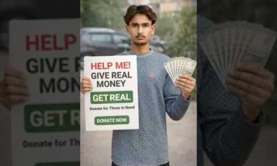 Fake Donation Poster Get Real Money