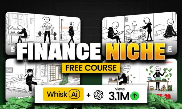How to Make VIRAL AI Inspirational Finance Videos (FREE AI Course)