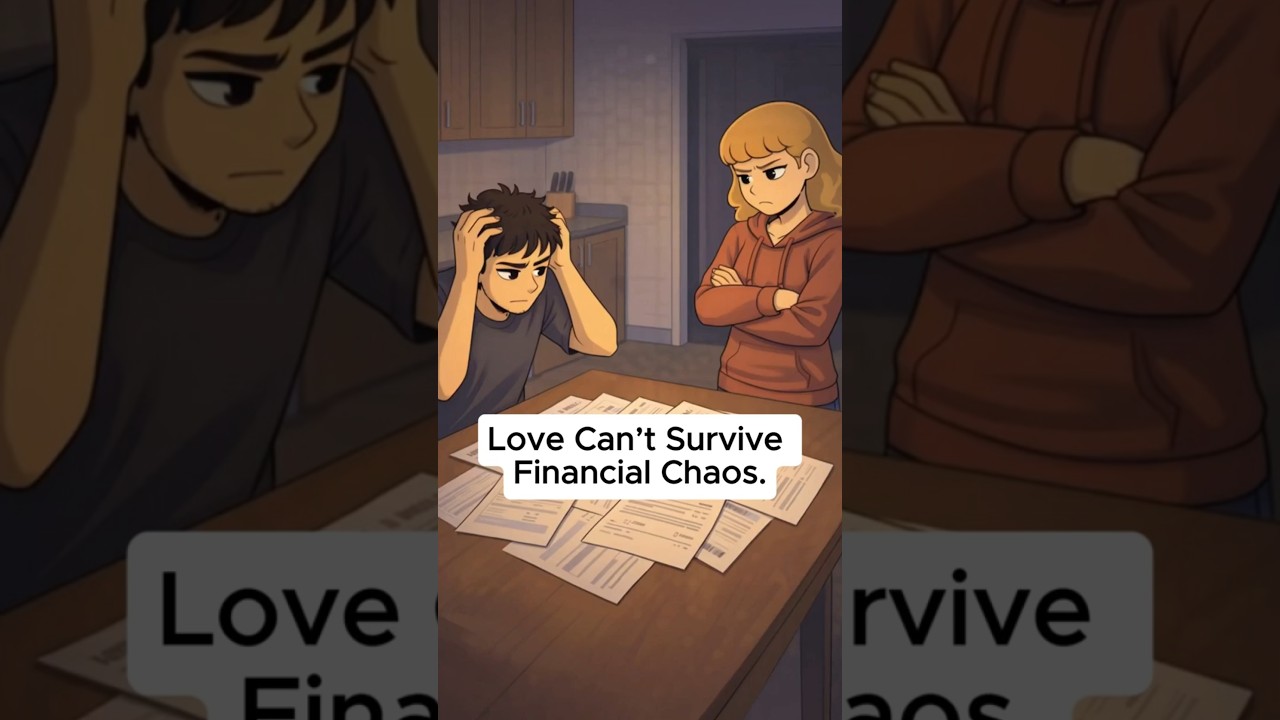 Love can't survive financial chaos. #financialfreedom #relationship