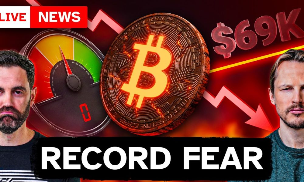 Bitcoin Fear Hits ALL-TIME LOW, $4B BTC Accident & The Kamala Question