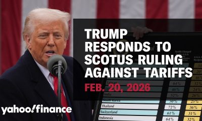 LIVE: Trump holds a news conference after the Supreme Court rules against global tariffs