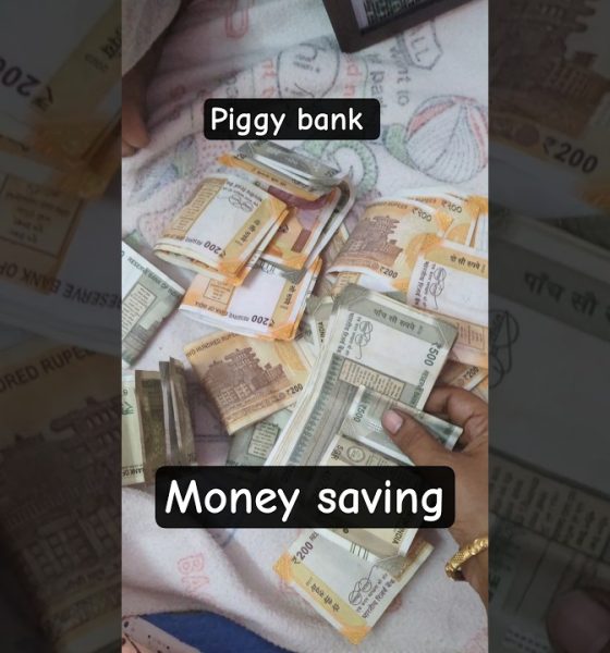 How to make money in home piggy bank 600rs money saving box #Aparnas collection #piggy bank