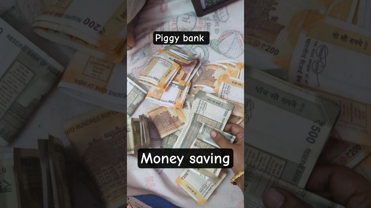 How to make money in home piggy bank 600rs money saving box #Aparnas collection #piggy bank