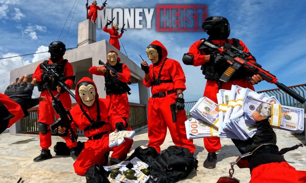 PARKOUR VS MONEY HEIST! 20