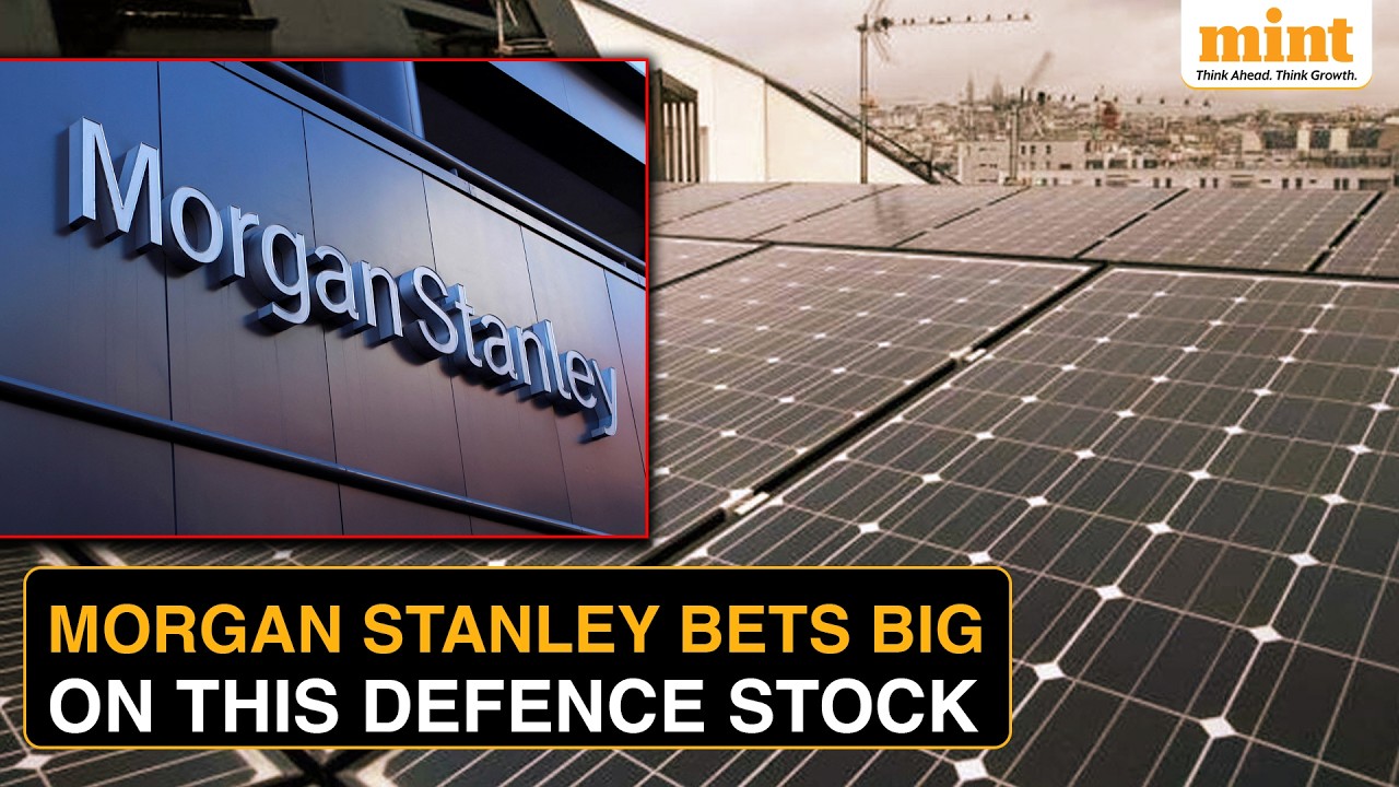 Morgan Stanley's 3 Big Indian Stock Bets Revealed: Defence Tops List, Financial Sector 'Attractive'